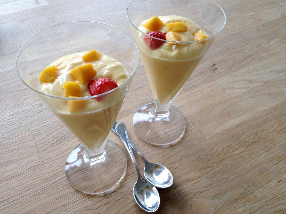Tasty Mango Mousse - check it out!