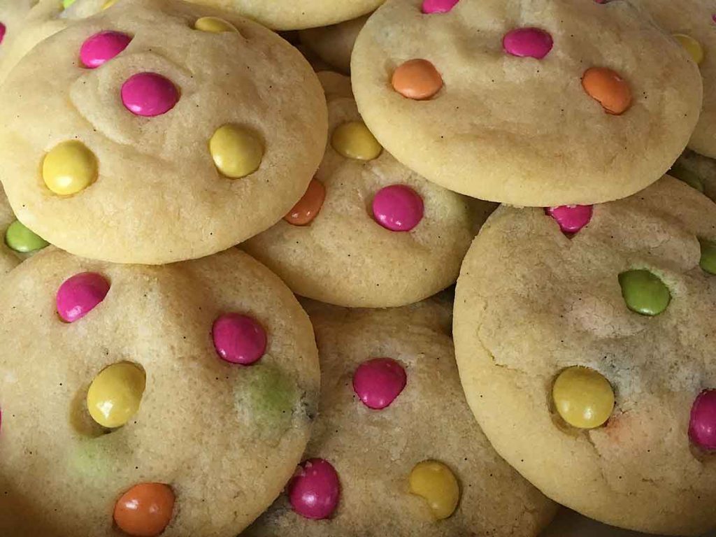 cookies with smarties