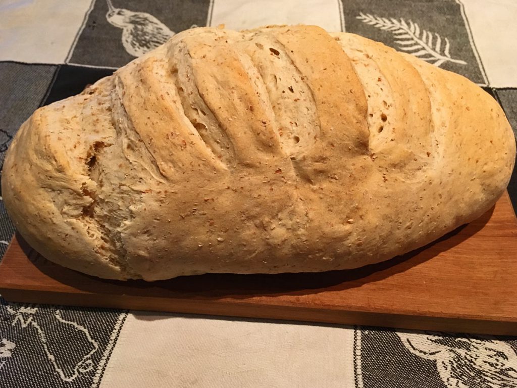 yummy whole wheat bread self-made