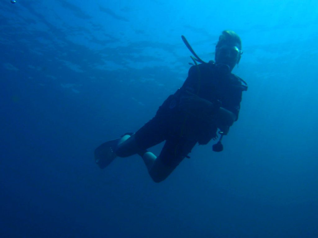 Diving Lake Taupo New Zealand