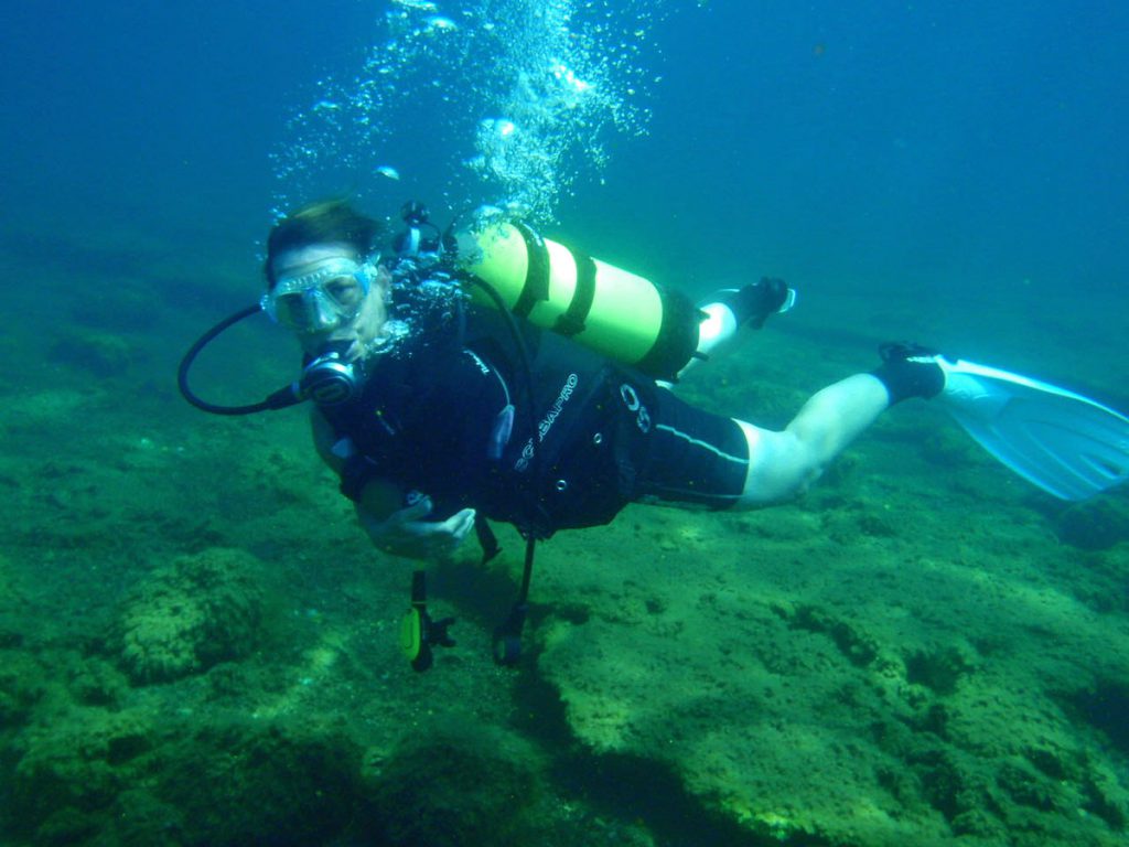 Diving Lake Taupo New Zealand