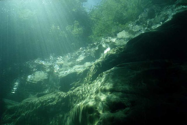 River Diving in Valle Maggia