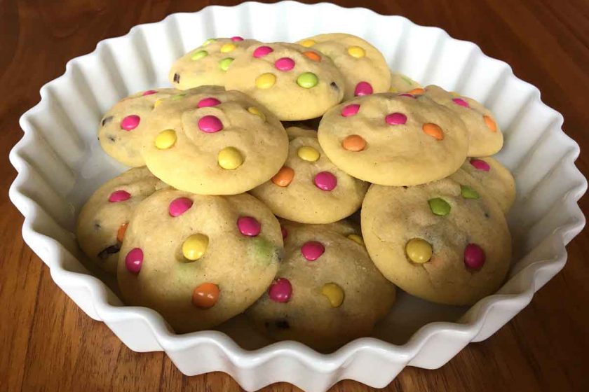 cookies with smarties