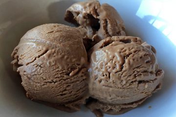 Chocolate Ice Cream home made