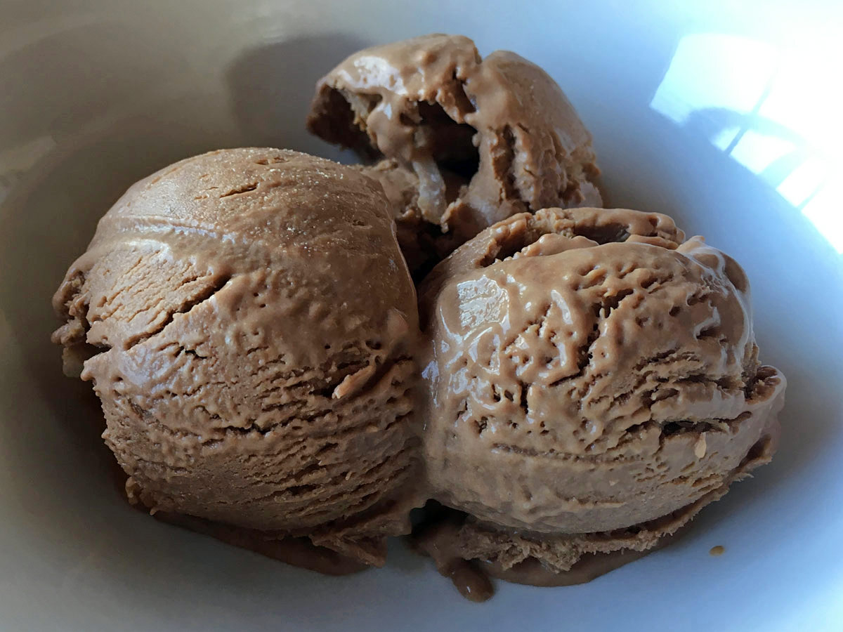 Chocolate Ice Cream home made - Cristinsblog.com Travel Double Twins